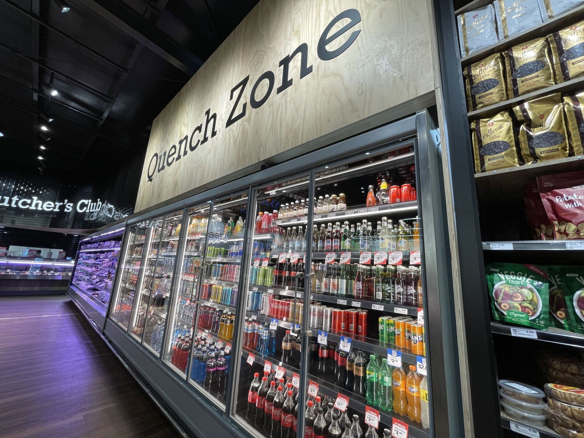 Beverage Section — Glenorchy, TAS — RBR Refrigeration Sales & Services Pty Ltd